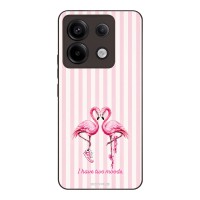 Θήκη Sonique Stripe Stories Series  για Xiaomi Redmi Note 13 Pro 5G / Poco X6 5G Φλαμίνγκο