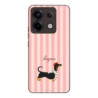 Θήκη Sonique Stripe Stories Series  για Xiaomi Redmi Note 13 Pro 5G / Poco X6 5G Bonjour Puppy