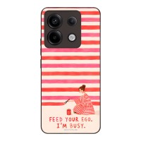 Θήκη Sonique Stripe Stories Series  για Xiaomi Redmi Note 13 Pro 5G / Poco X6 5G Feed Your Ego