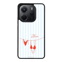 Θήκη Sonique Stripe Stories Series  για Xiaomi Redmi Note 14 4G (164.84mm) Πάμε για Βουτιά;
