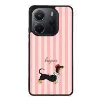 Θήκη Sonique Stripe Stories Series  για Xiaomi Redmi Note 14 4G (164.84mm) Bonjour Puppy