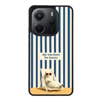 Θήκη Sonique Stripe Stories Series  για Xiaomi Redmi Note 14 4G (164.84mm) Born for Luxury