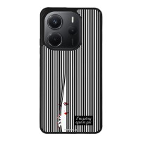 Θήκη Sonique Stripe Stories Series  για Xiaomi Redmi Note 14 4G (164.84mm) Eye on You – Μαύρο
