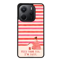Θήκη Sonique Stripe Stories Series  για Xiaomi Redmi Note 14 4G (164.84mm) Feed Your Ego