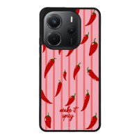 Θήκη Sonique Stripe Stories Series  για Xiaomi Redmi Note 14 4G (164.84mm) Make It Spicy