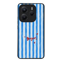 Θήκη Sonique Stripe Stories Series  για Xiaomi Redmi Note 14 5G Bonjour Blue