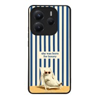 Θήκη Sonique Stripe Stories Series  για Xiaomi Redmi Note 14 5G Born for Luxury