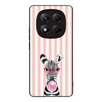 Θήκη Sonique Stripe Stories Series  για Xiaomi Redmi Note 14 Pro 4G Ζέβρα – Τσιχλόφουσκα