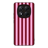 Θήκη Sonique Stripe Stories Series  για Xiaomi Redmi Note 14 Pro 4G Ρίγες Ροζ – Κόκκινο
