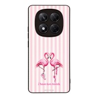 Θήκη Sonique Stripe Stories Series  για Xiaomi Redmi Note 14 Pro 4G Φλαμίνγκο