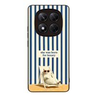 Θήκη Sonique Stripe Stories Series  για Xiaomi Redmi Note 14 Pro 4G Born for Luxury