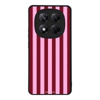 Θήκη Sonique Stripe Stories Series  για Xiaomi Redmi Note 14 Pro 5G / Poco X7 5G Ρίγες Ροζ – Κόκκινο
