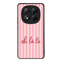 Θήκη Sonique Stripe Stories Series  για Xiaomi Redmi Note 14 Pro Plus 5G Oh La La – Ροζ