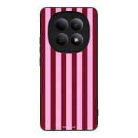 Θήκη Sonique Stripe Stories Series  για Xiaomi Redmi Note 15 5G / Poco M8 5G Ρίγες Ροζ – Κόκκινο