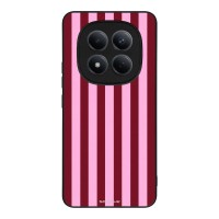 Θήκη Sonique Stripe Stories Series  για Xiaomi Redmi Note 15 Pro 4G Ρίγες Ροζ – Κόκκινο