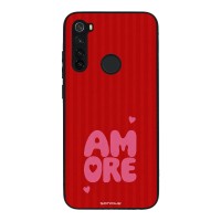 Θήκη Sonique Stripe Stories Series  για Xiaomi Redmi Note 8 / Redmi Note 8 2021 Amore