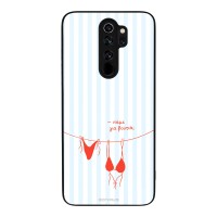 Θήκη Sonique Stripe Stories Series  για Xiaomi Redmi Note 8 Pro Πάμε για Βουτιά;