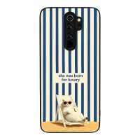 Θήκη Sonique Stripe Stories Series  για Xiaomi Redmi Note 8 Pro Born for Luxury
