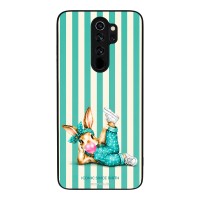Θήκη Sonique Stripe Stories Series  για Xiaomi Redmi Note 8 Pro Iconic Λαγουδάκι