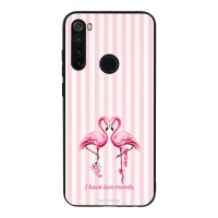 Θήκη Sonique Stripe Stories Series  για Xiaomi Redmi Note 8T Φλαμίνγκο