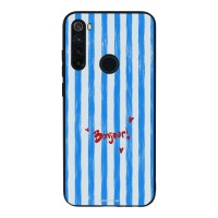 Θήκη Sonique Stripe Stories Series  για Xiaomi Redmi Note 8T Bonjour Blue