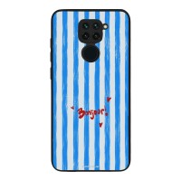 Θήκη Sonique Stripe Stories Series  για Xiaomi Redmi Note 9 Bonjour Blue