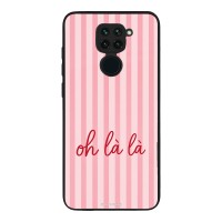 Θήκη Sonique Stripe Stories Series  για Xiaomi Redmi Note 9 Oh La La – Ροζ