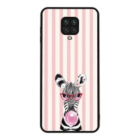 Θήκη Sonique Stripe Stories Series  για Xiaomi Redmi Note 9S/9 Pro Ζέβρα – Τσιχλόφουσκα