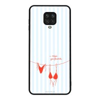 Θήκη Sonique Stripe Stories Series  για Xiaomi Redmi Note 9S/9 Pro Πάμε για Βουτιά;