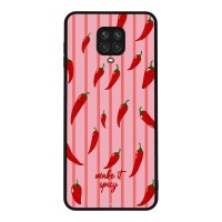 Θήκη Sonique Stripe Stories Series  για Xiaomi Redmi Note 9S/9 Pro Make It Spicy