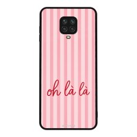 Θήκη Sonique Stripe Stories Series  για Xiaomi Redmi Note 9S/9 Pro Oh La La – Ροζ