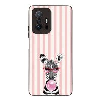 Θήκη Sonique Stripe Stories Series  για Xiaomi Xiaomi 11T / Xiaomi 11T Pro Ζέβρα – Τσιχλόφουσκα