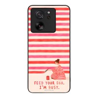 Θήκη Sonique Stripe Stories Series  για Xiaomi Xiaomi 13T 5G / Xiaomi 13T Pro 5G Feed Your Ego
