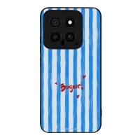 Θήκη Sonique Stripe Stories Series  για Xiaomi Xiaomi 14 Bonjour Blue