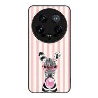 Θήκη Sonique Stripe Stories Series  για Xiaomi Xiaomi 14 Ultra Ζέβρα – Τσιχλόφουσκα