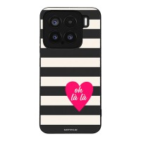Θήκη Sonique Stripe Stories Series  για Xiaomi Xiaomi 15 5G Oh La La – Μαύρο