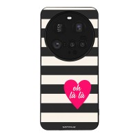 Θήκη Sonique Stripe Stories Series  για Xiaomi Xiaomi 15 Ultra 5G Oh La La – Μαύρο