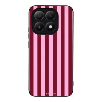 Θήκη Sonique Stripe Stories Series  για Xiaomi Xiaomi 15T 5G Ρίγες Ροζ – Κόκκινο