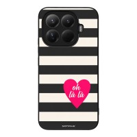 Θήκη Sonique Stripe Stories Series  για Xiaomi Xiaomi 15T Pro 5G Oh La La – Μαύρο
