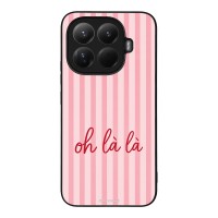 Θήκη Sonique Stripe Stories Series  για Xiaomi Xiaomi 15T Pro 5G Oh La La – Ροζ