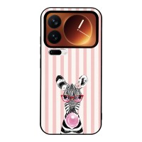 Θήκη Sonique Stripe Stories Series  για Xiaomi Xiaomi 17 Pro 5G Ζέβρα – Τσιχλόφουσκα