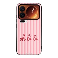 Θήκη Sonique Stripe Stories Series  για Xiaomi Xiaomi 17 Pro 5G Oh La La – Ροζ