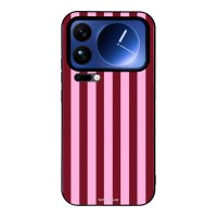 Θήκη Sonique Stripe Stories Series  για Xiaomi Xiaomi 17 Pro Max 5G Ρίγες Ροζ – Κόκκινο