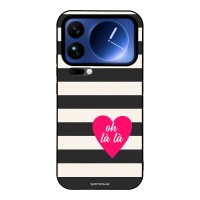 Θήκη Sonique Stripe Stories Series  για Xiaomi Xiaomi 17 Pro Max 5G Oh La La – Μαύρο