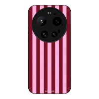 Θήκη Sonique Stripe Stories Series  για Xiaomi Xiaomi 17 Ultra Ρίγες Ροζ – Κόκκινο