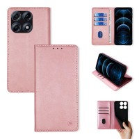 Θήκη Πορτοφόλι Vintage Magnet Wallet Sonique Motorola Edge 70 Pro 5G Ροζ Χρυσό