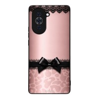 Θήκη Sonique DIVA Series για Huawei Nova 10 Λεοπάρ Φιόγκος – Ροζ