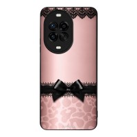 Θήκη Sonique DIVA Series για Huawei Nova 14 Pro 5G Λεοπάρ Φιόγκος – Ροζ