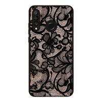 Θήκη Sonique DIVA Series για Huawei P30 Lite Μαύρη Δαντέλα