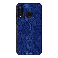 Θήκη Sonique DIVA Series για Huawei P30 Lite Μπλε Δαντέλα